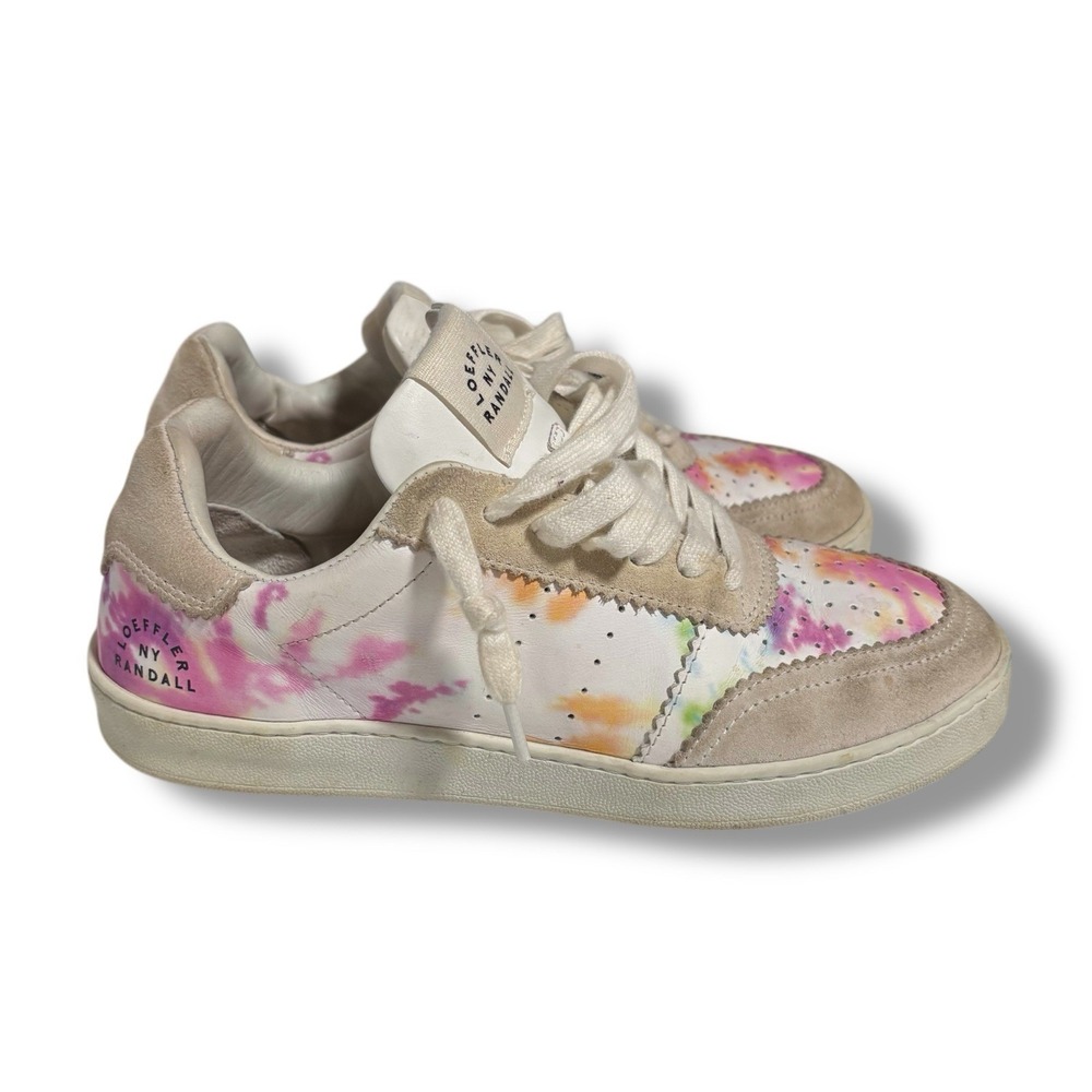 Loeffler Randall NY‎ Women's Keeley Tie Dye Leather Sneakers Women's Size 6